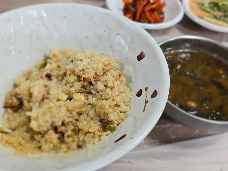 따개비밥과 오징어내장탕