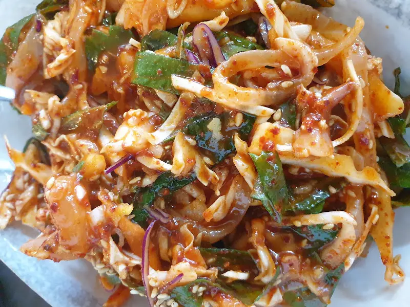 새콤달콤한 숭어무침