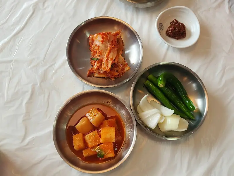 개성상황삼계탕 기본 반찬