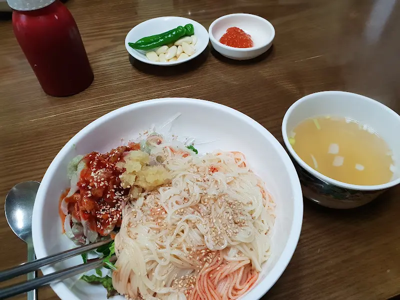 창녕식당 회국수