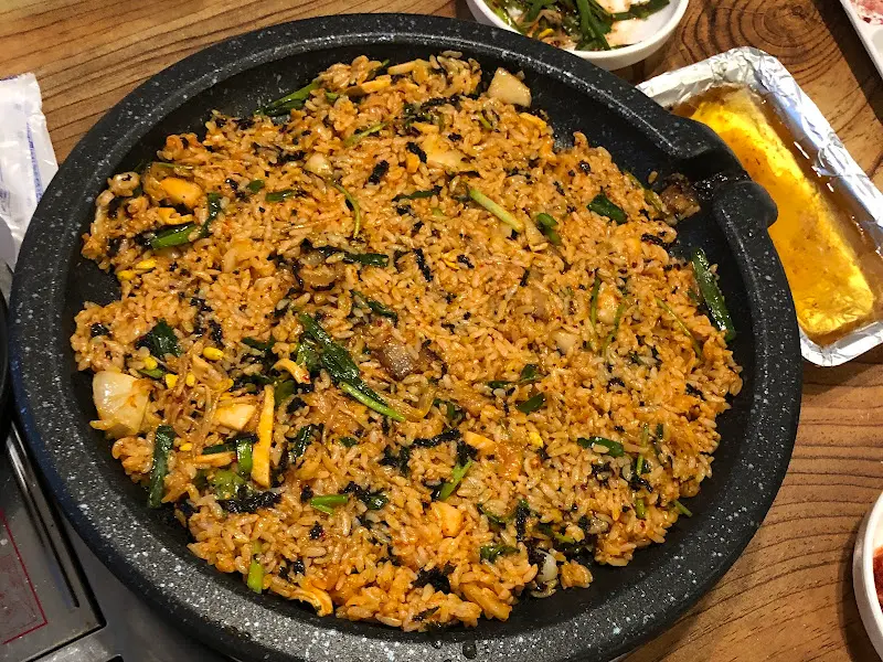 곱창 기름에 볶은 볶음밥