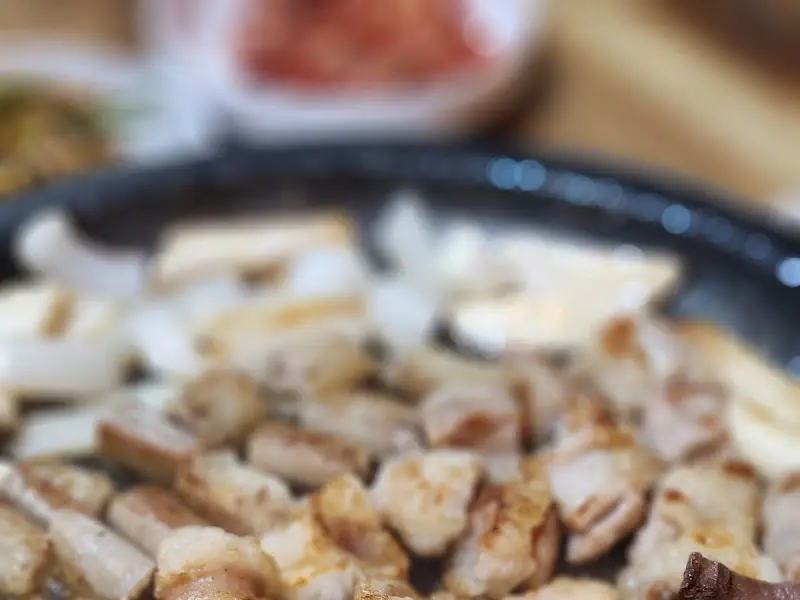 곱창 근접 사진