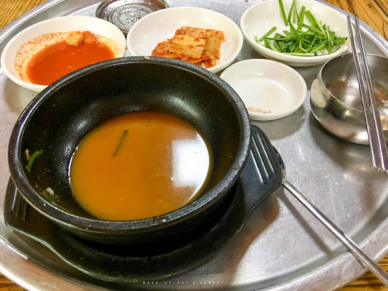 제일순대 - 깨끗하게 비운 순대국밥