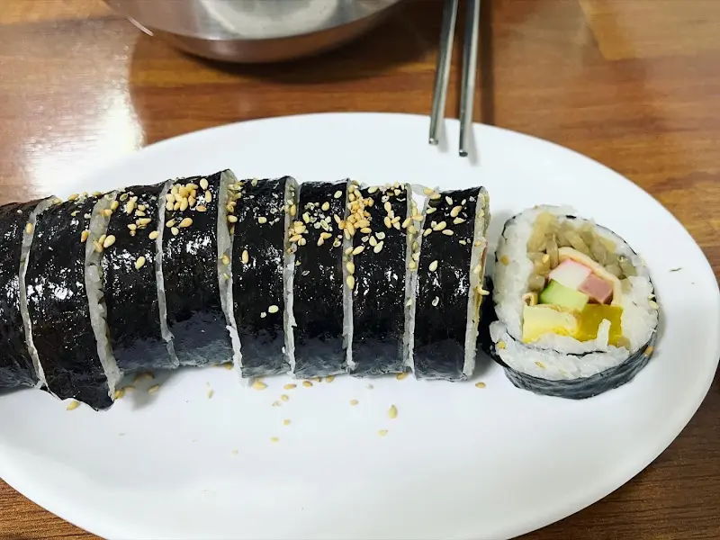칼국수와 김밥