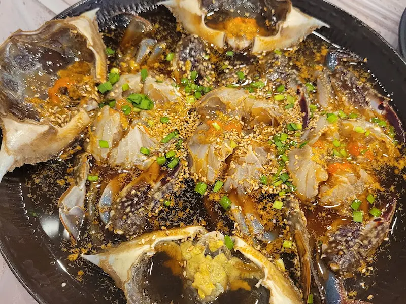 간장게장 항공샷