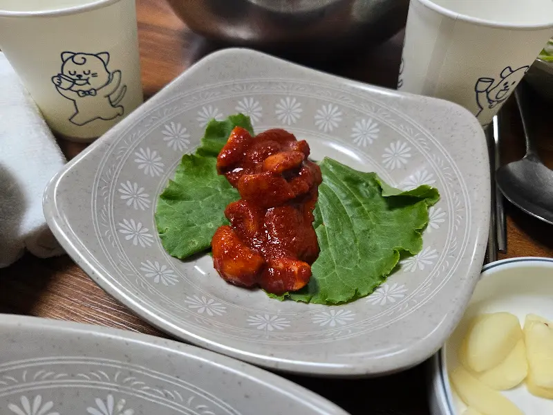 매콤달콤한 양념게장