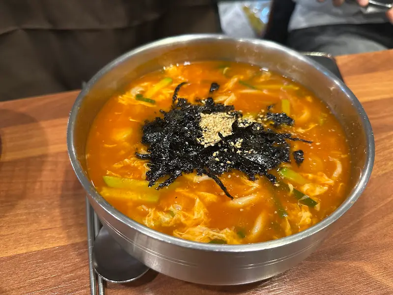 장칼국수 클로즈업