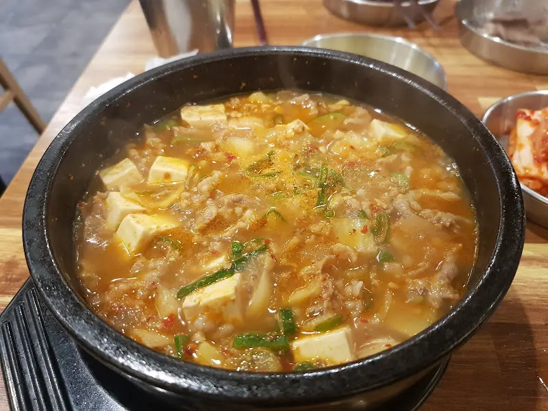 차돌 순두부찌개