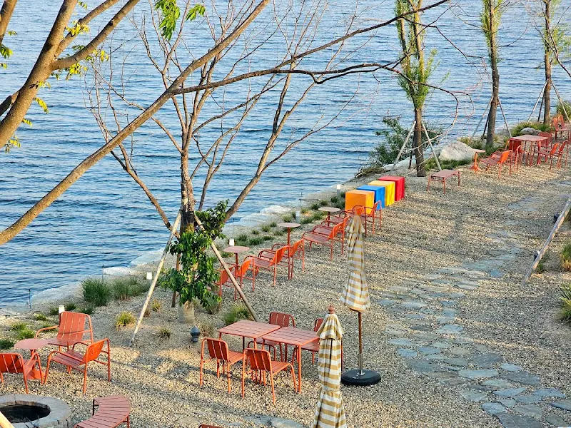 낙동강변 야외 좌석