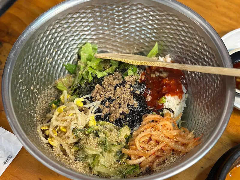 비빔밥 재료