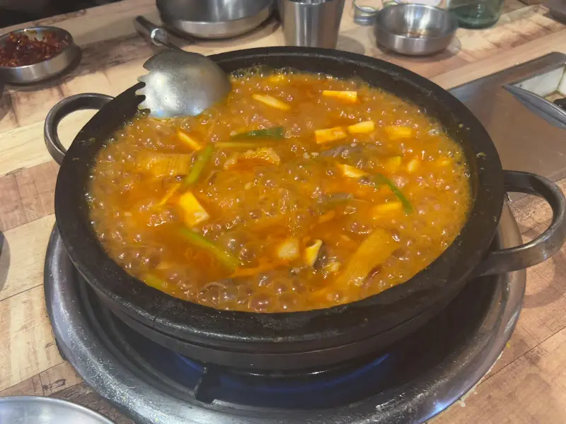 환이네뭉티기 한우 돌판 된장