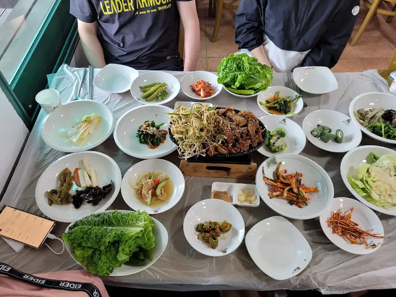 닭 요리 한상차림