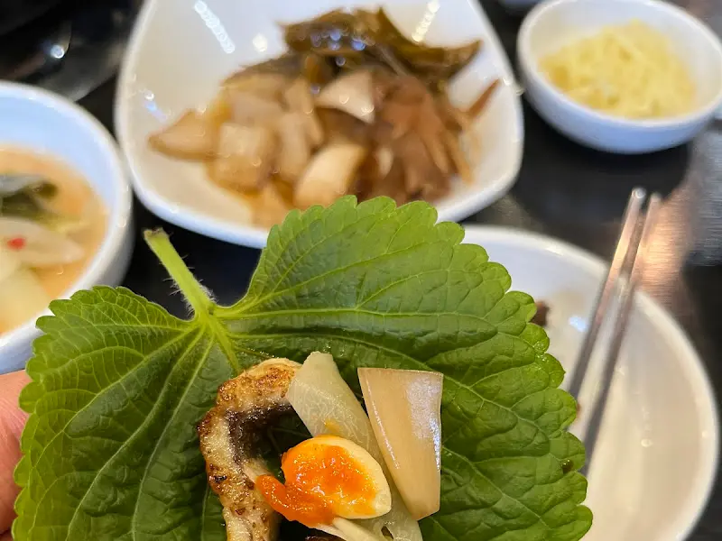 깻잎쌈 완성