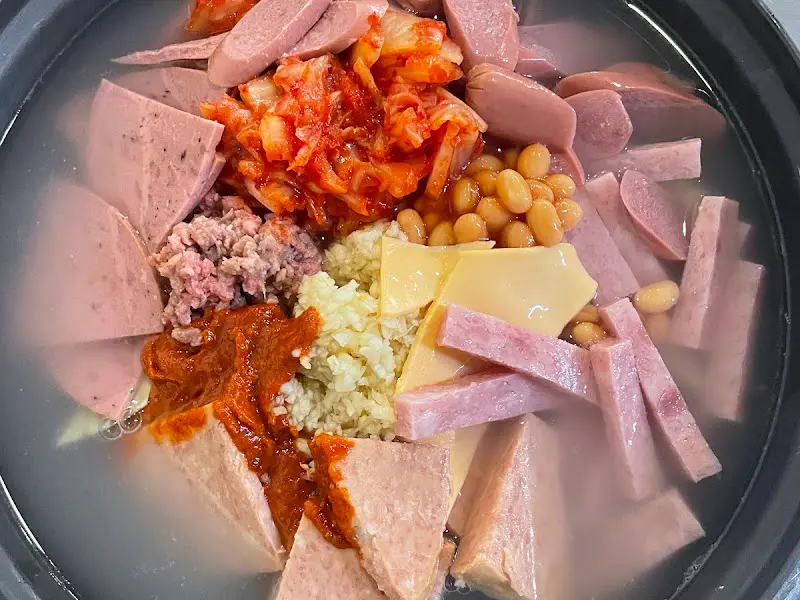 부대찌개 재료
