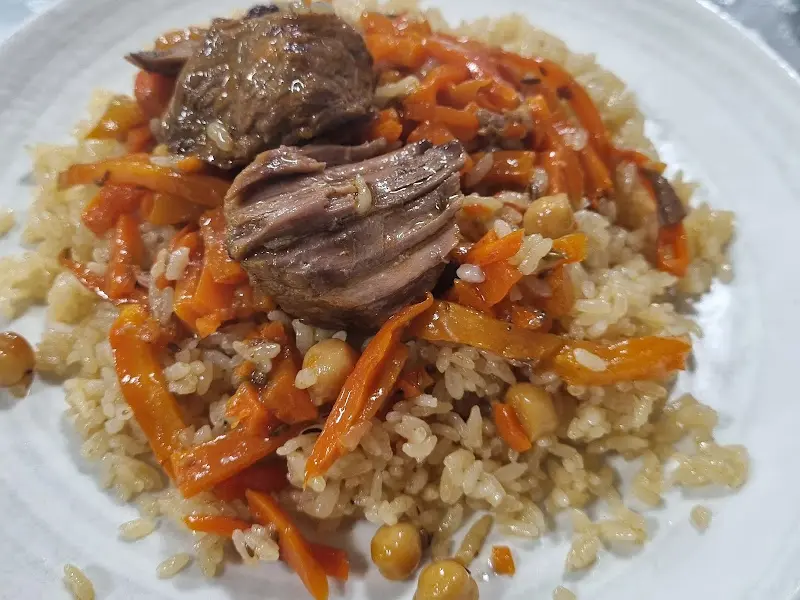 푸짐한 양의 오쉬