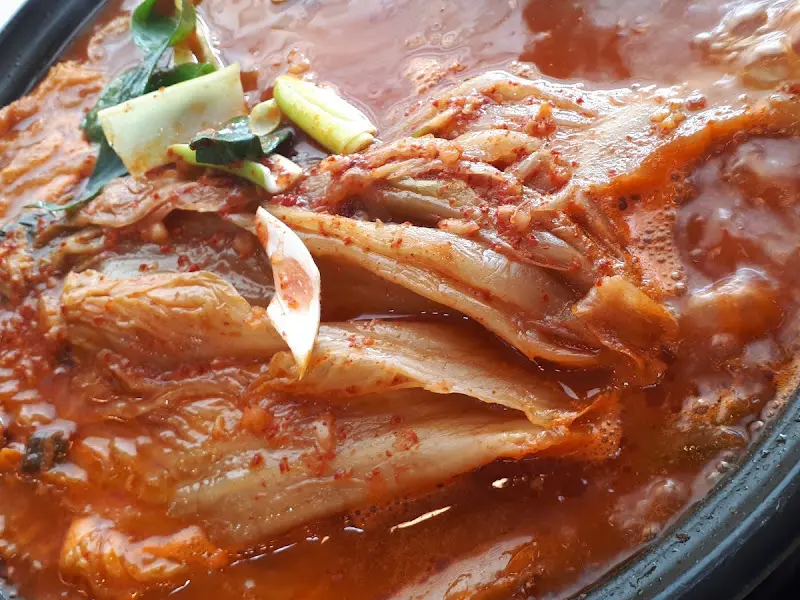 김치찌개 디테일 샷