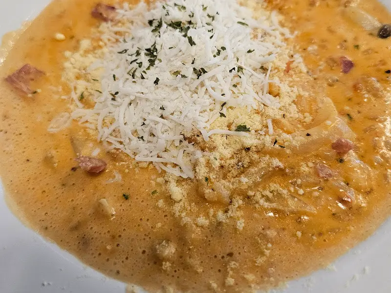 베이컨 로제 파스타