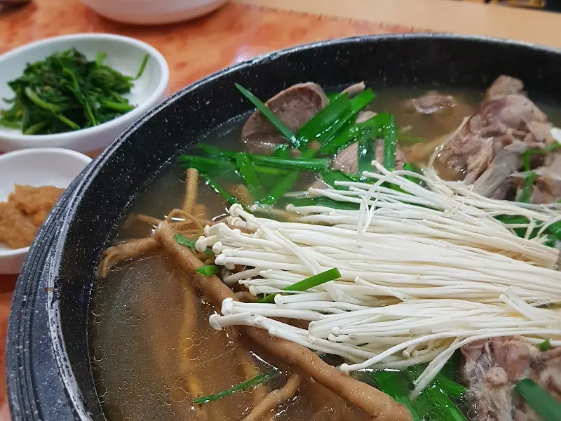 오리백숙 비주얼