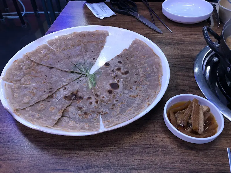 잘 구워진 메밀전