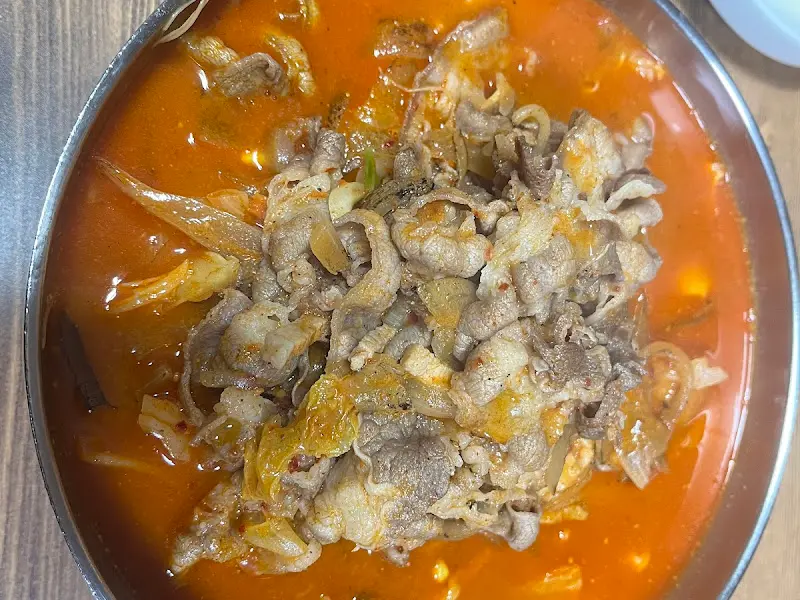 차돌 짬뽕 비주얼