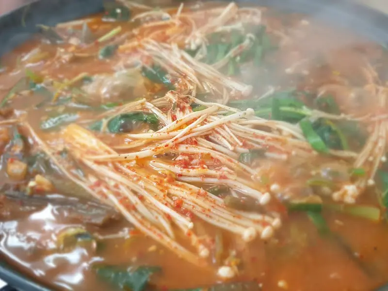 메기 매운탕 클로즈업