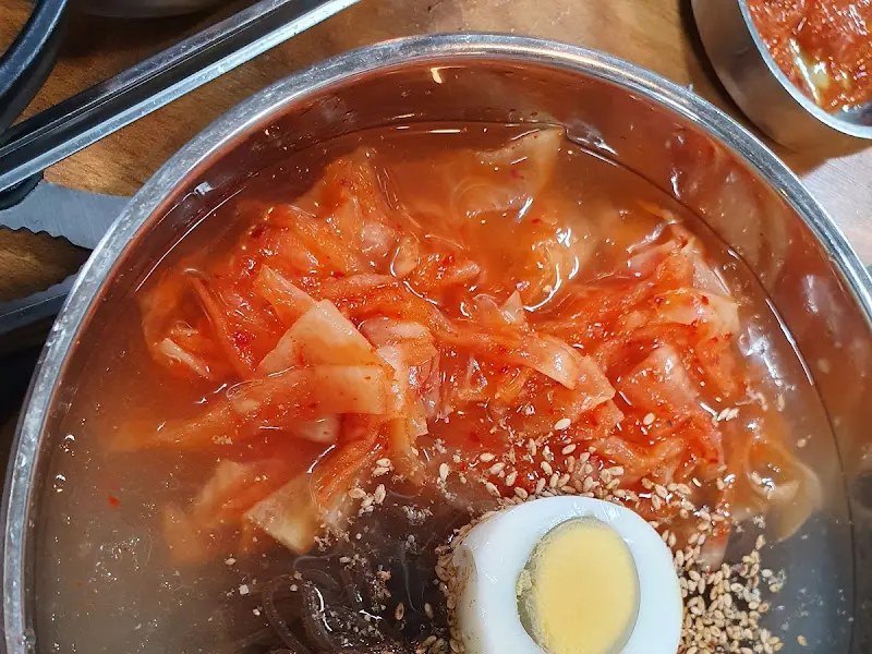 김치말이국수