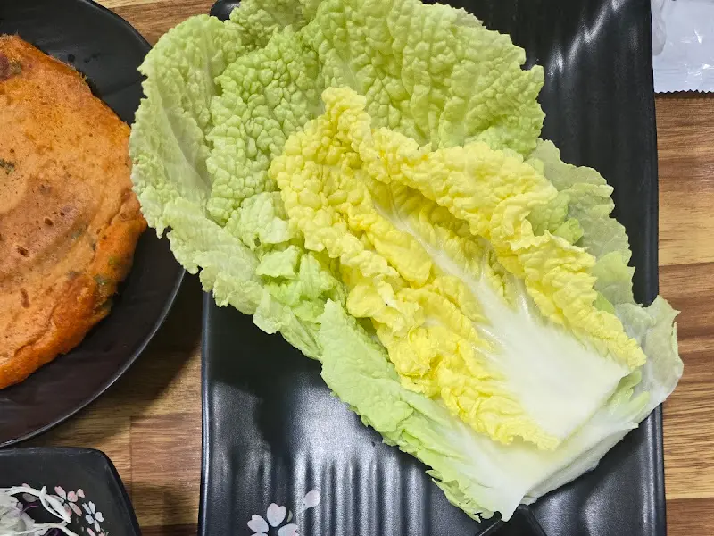 김치전과 배추