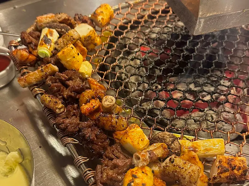 모듬구이 근접샷