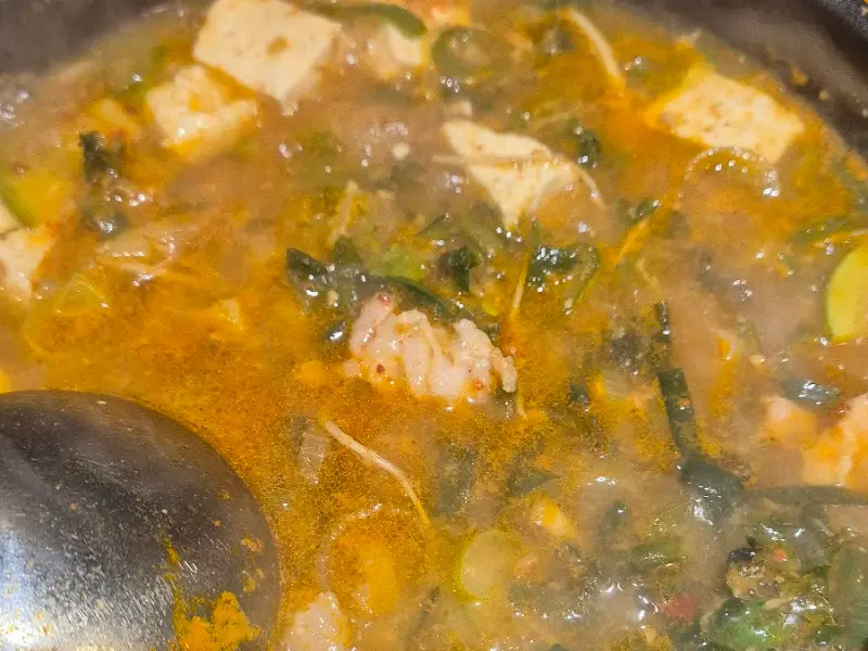 구수한 된장찌개