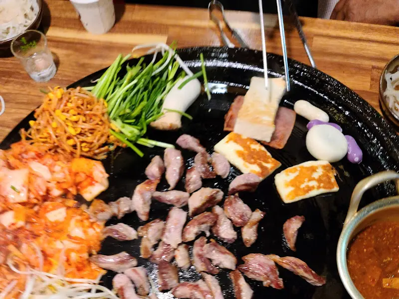 잘 익은 삼겹살