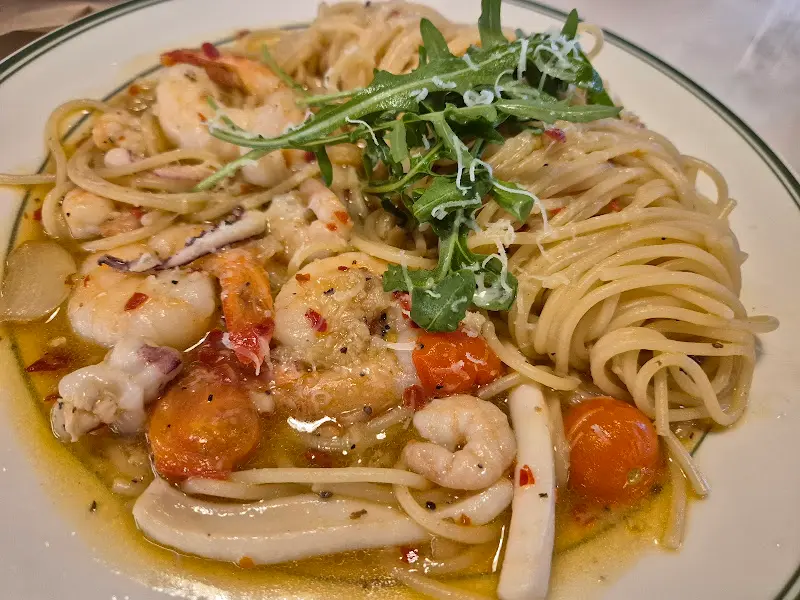 쉬림프 알리오 올리오 파스타