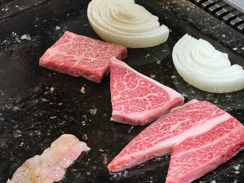 섬세한 마블링의 한우