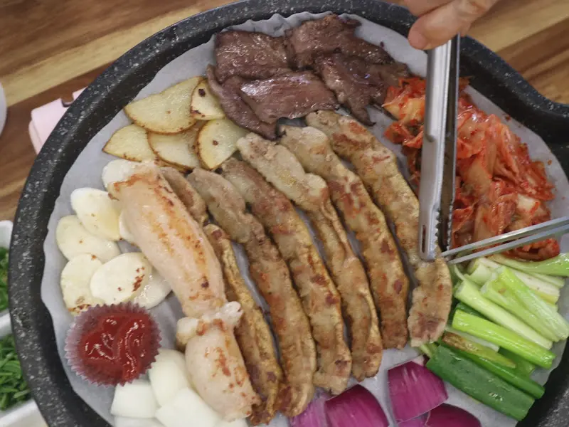 곱창 디테일 샷