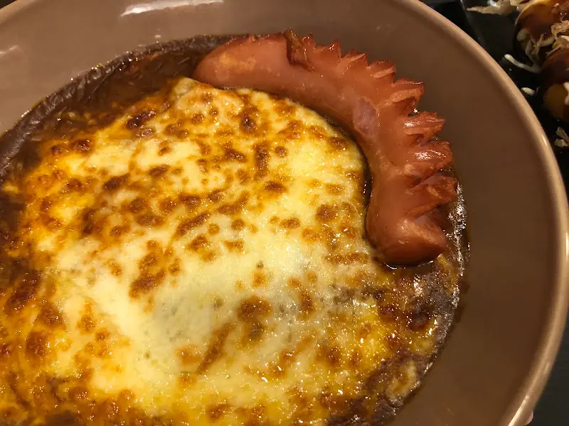 소세지 토핑 카레 확대 사진