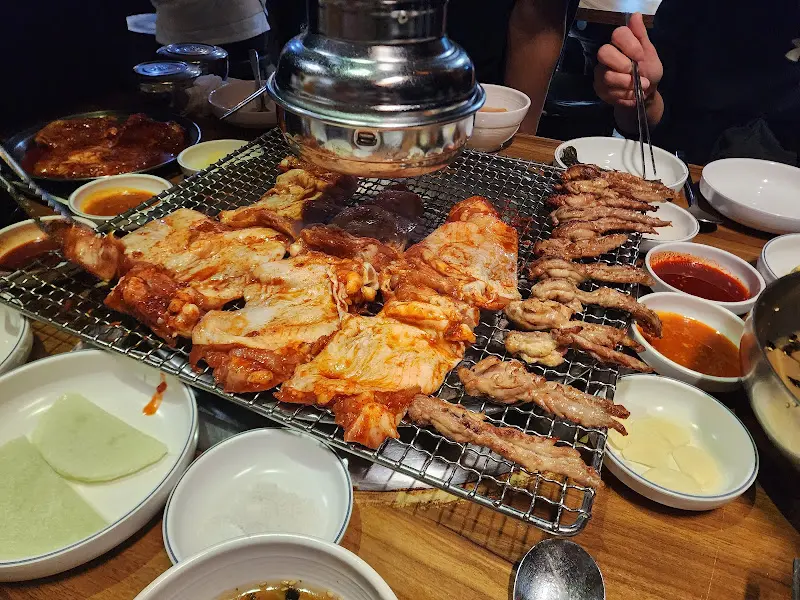 푸짐한 닭갈비 한 상