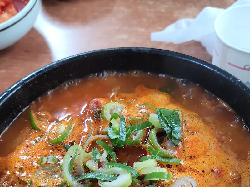 해장국 클로즈업