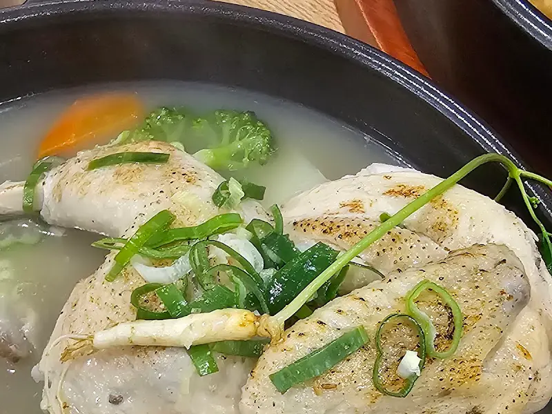 소국반계탕 재료