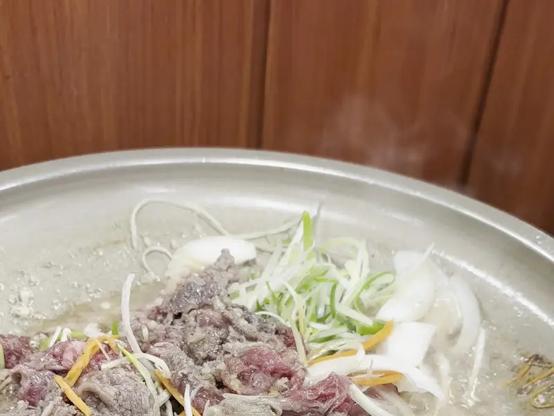 불고기 익는 모습