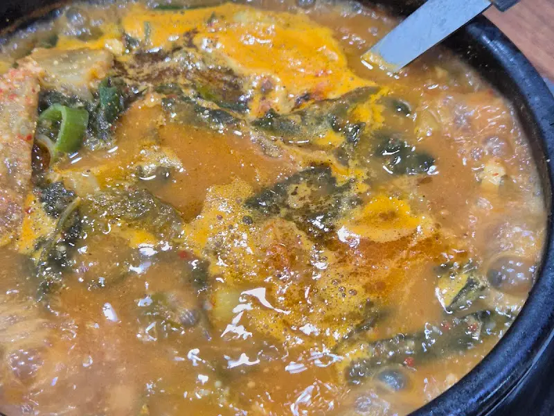 통장어탕의 모습