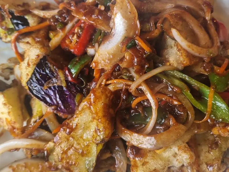 매콤한 가지볶음