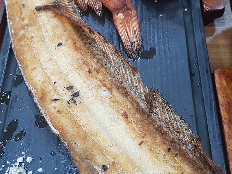 겉바속촉 왕볼락구이의 클로즈업