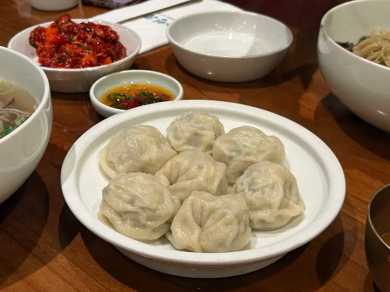 청류 고사리 만두