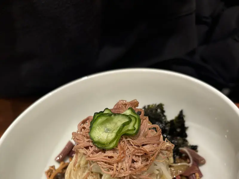 청류 평양냉면 고명