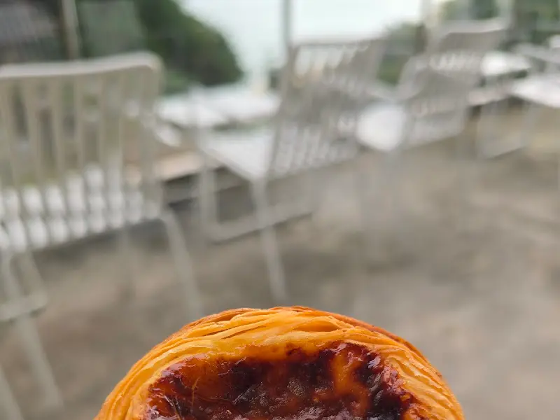 에그타르트 근접 사진