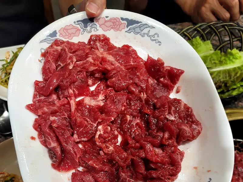 윤기가 흐르는 불고기