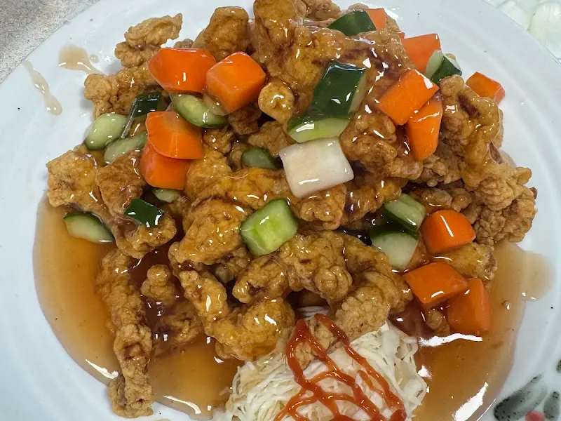 푸짐한 탕수육 한 상