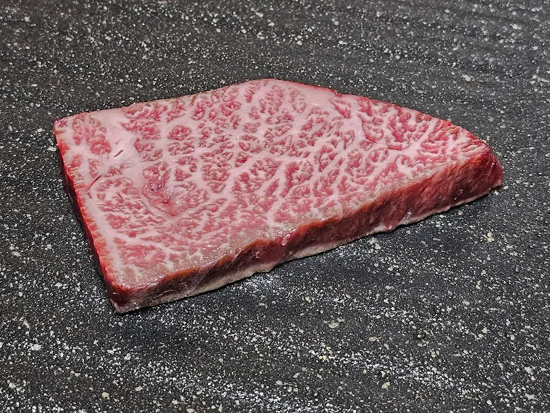 마블링이 예술인 한우