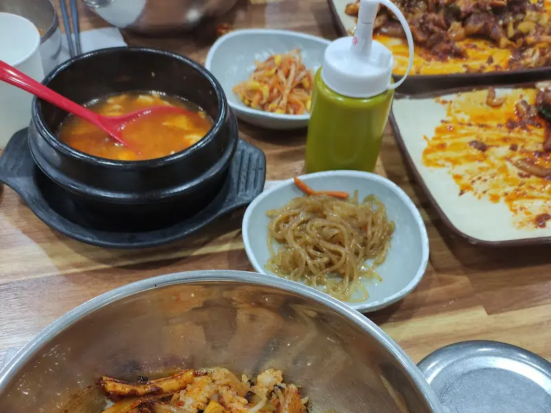 직화구이 한 상 차림