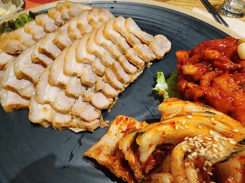 야들야들한 보쌈의 자태