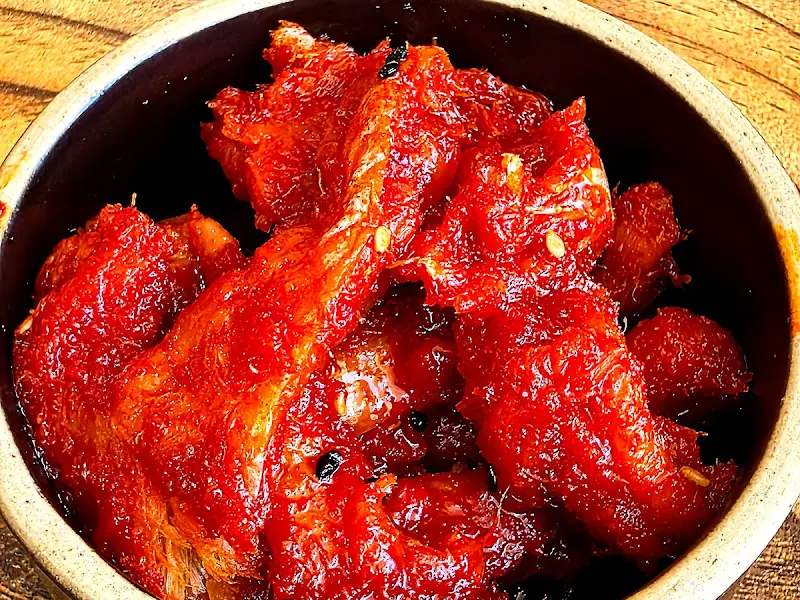 매콤한 명태회무침